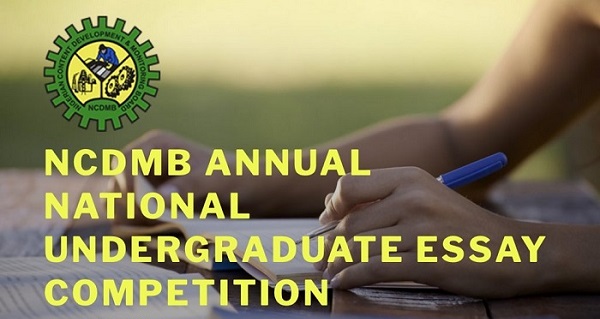 NCDMB Annual National Undergraduate Essay Competition for Nigerians