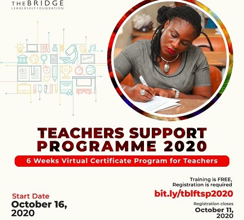 Update: 2020 Teachers Support Programme Virtual Training