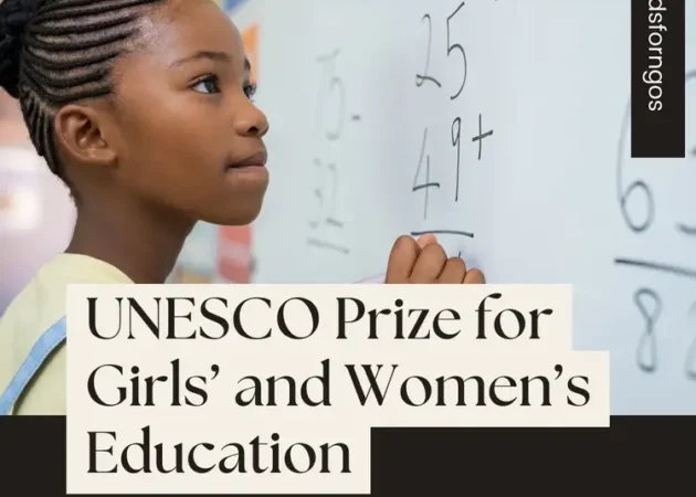 2024 UNESCO Prize for Girls and Women’s Education