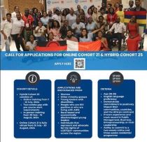 YALI Regional Leadership Center Southern Africa (YALI RLC-SA) Online Cohort 21 & Cohort 25 Program.