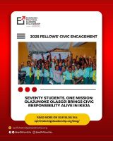 EMERGING POLITICAL LEADERS FELLOWSHIP – SEPTEMBER RECAP
