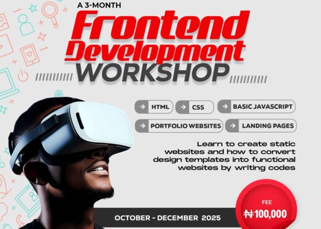 A 3-Month Frontend Development Workshop